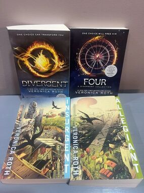 Divergent Complete Series 1-4 Paperback Veronica Roth Book Harper Collins